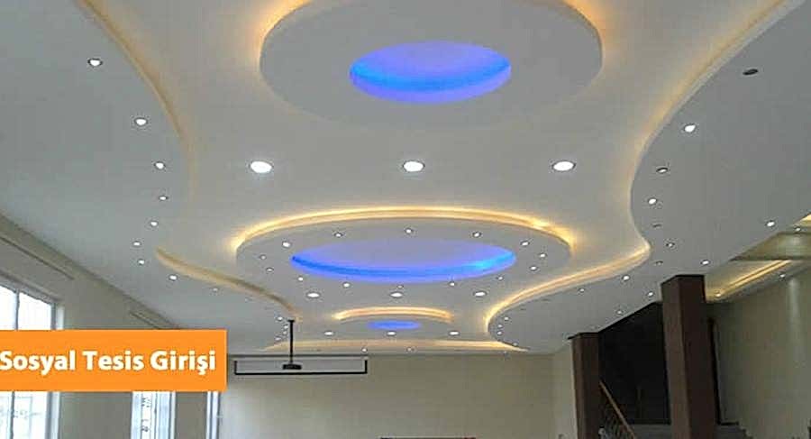Gazi Sosyal Tesis Giriş Tavan Çalışması